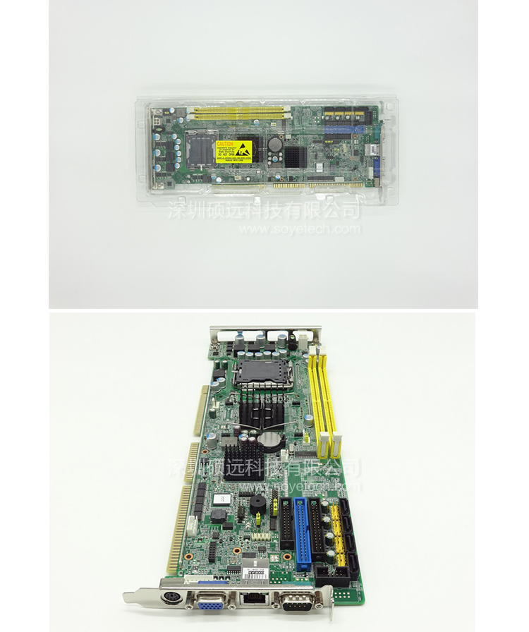 研華PCA-6010VG工控主板 LGA775 Intel? Core? 2 Duo單板電腦，帶雙千兆和DVI接口