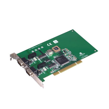 研華PCI-1680U雙端口CAN通用PCI總線通信卡，含隔離保護(hù)功能