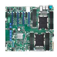 研華ASMB-975 雙路LGA3647-P0 Intel? Xeon? Scalable 服務(wù)器主板，帶12個 DDR4, 4個 PCIe x16 + 1個 PCIe x8 + 4 個PCIx4, 14 個 SATA3, 8 個USB3.0, Dual 10GbE, IPMI