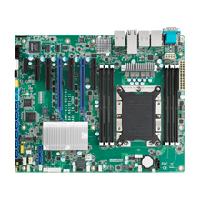 研華ASMB-815 單路LGA 3647-P0 Intel? Xeon? Scalable ATX 服務(wù)器主板，帶 6 個DDR4, 5 個PCIe x8 或者 2 個PCIe x16 和 1個 PCIe x8, 8 個SATA3, 6 個USB3.0, Dual 10GbE, IPMI