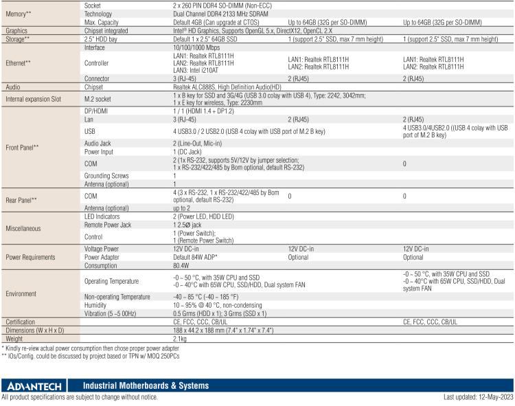 研華EPC-T4286 適配Intel? 第8/9代 Core? i 系列處理器，搭載H310芯片組。1U超薄高度，性能強(qiáng)勁。