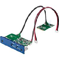 研華PCM-24U2U3 2端口USB 3.0，mPCIe，USB-A型