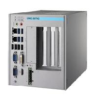 研華UNO-3073G Intel Celeron 847E嵌入式無(wú)風(fēng)扇工業(yè)電腦，帶3個(gè) PCI(e)擴(kuò)展槽，2個(gè)Mini PCIe插槽，2個(gè)CFast 插槽