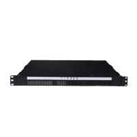 研華ACP-1010 1U 上架式機(jī)箱，用于全長卡或 ATX/ MicroATX 母板，配有雙SAS/ SATA硬盤托架