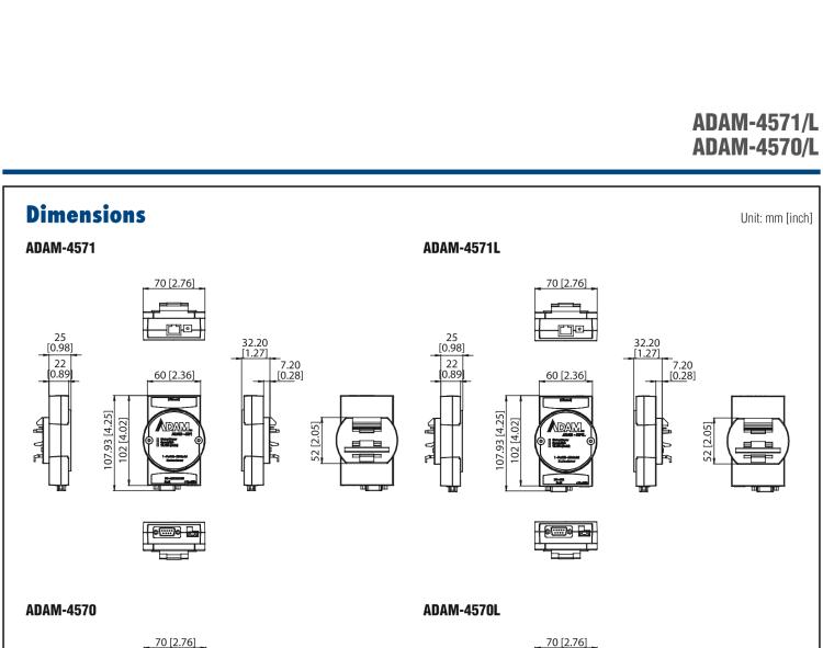 研華ADAM-4570 2端口RS-232/422/485串口聯(lián)網(wǎng)服務器