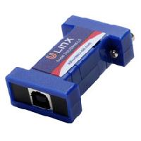 研華BB-232USB9M-LS ULI-321DK USB 2.0到RS-232轉換器，DB9公頭 端口號鎖定